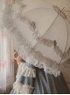 Capulet Dance Party Series Rose Lace Classic Lolita Long Umbrella