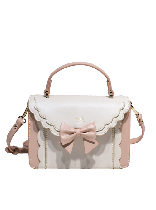 Cute Bowknot Elegant Organ Classic Lolita Small Square Bag