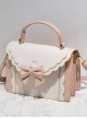 Cute Bowknot Elegant Organ Classic Lolita Small Square Bag