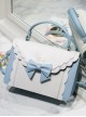 Cute Bowknot Elegant Organ Classic Lolita Small Square Bag