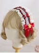 Multicolour Bowknot Desserts Cookies Lace Sweet Lolita Headband