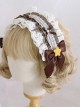 Multicolour Bowknot Desserts Cookies Lace Sweet Lolita Headband