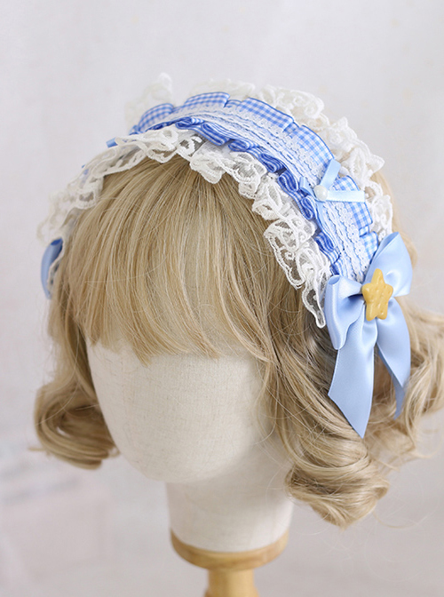 Multicolour Bowknot Desserts Cookies Lace Sweet Lolita Headband