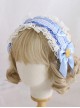 Multicolour Bowknot Desserts Cookies Lace Sweet Lolita Headband