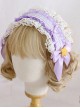 Multicolour Bowknot Desserts Cookies Lace Sweet Lolita Headband