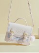 JK Uniform Shoulder Bag Plaid Printing School Lolita Cambridge Bag