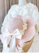 Romantic Elegant Long Ribbon Bowknot Straw Hat Classic Lolita Hat