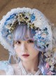 Cherry Blossom Girl Series Headwear Gorgeous Tea Party Classic Lolita Bonnet