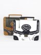 Musical Instruments Printing Elegant School Lolita Portable Single Shoulder Bag