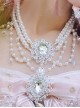 Cherry Blossom Girl Series Tea Party Classic Lolita Pearl Necklace