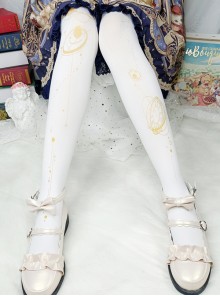 Walking Among The Stars Series Classic Lolita Spring Autumn Pantyhose