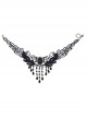 Tassel Pendant Black Lace Gothic Lolita Necklace