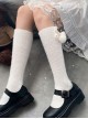 Plush Balls Imitation Mink Velvet Sweet Lolita Socks