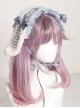 Multicolor Rabbit Ears Hairpin Alice Sweet Lolita Headband