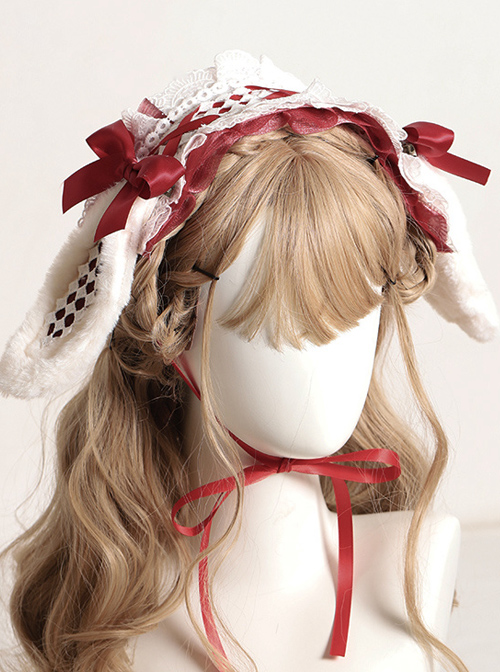 Multicolor Rabbit Ears Hairpin Alice Sweet Lolita Headband