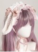 Multicolor Rabbit Ears Hairpin Alice Sweet Lolita Headband