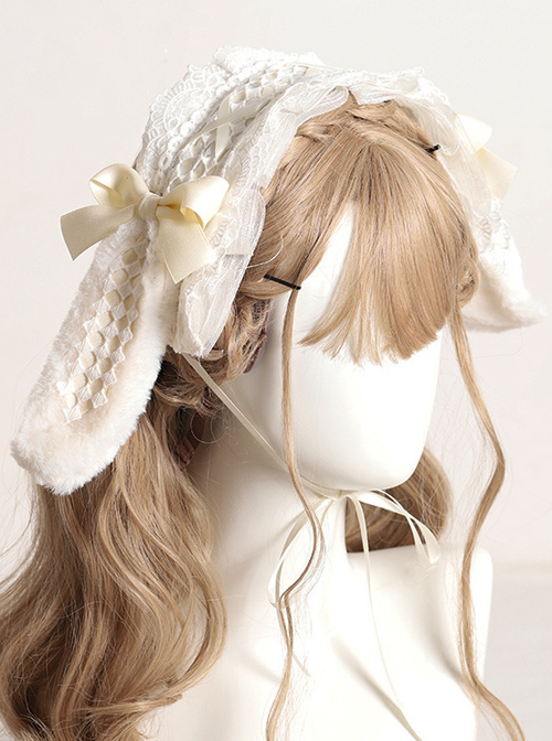 Multicolor Rabbit Ears Hairpin Alice Sweet Lolita Headband