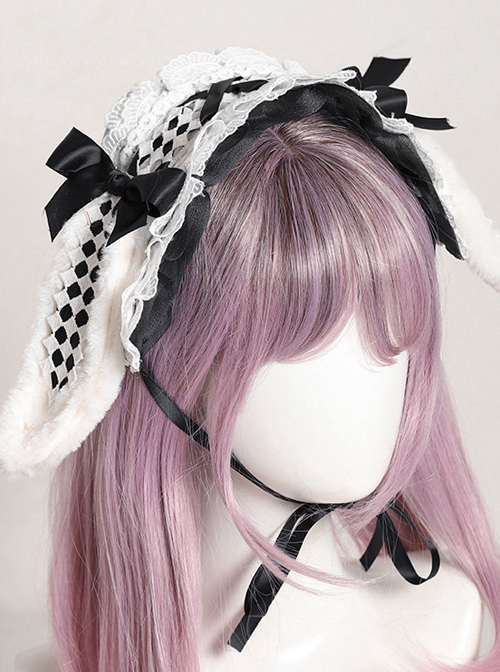 Multicolor Rabbit Ears Hairpin Alice Sweet Lolita Headband