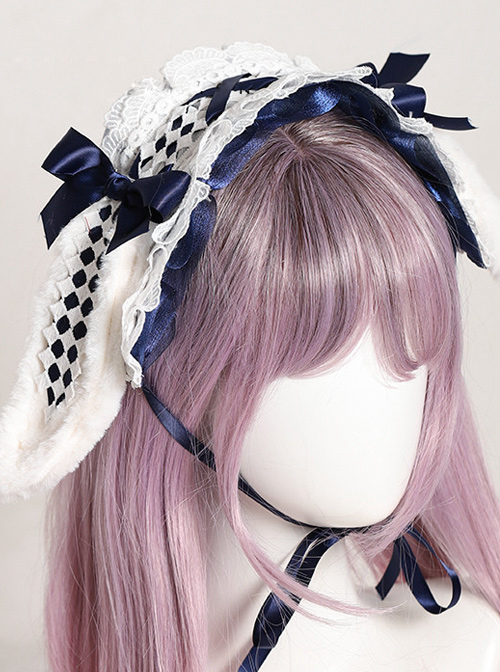 Multicolor Rabbit Ears Hairpin Alice Sweet Lolita Headband