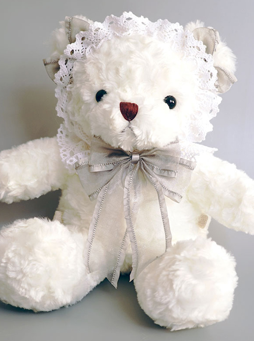 Angel Plush White Bear Doll Sweet Lolita Bag