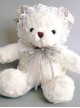 Angel Plush White Bear Doll Sweet Lolita Bag