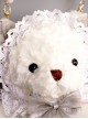 Angel Plush White Bear Doll Sweet Lolita Bag