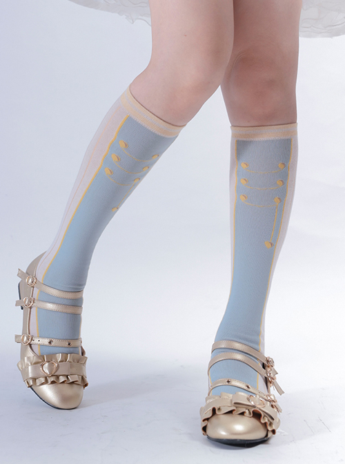 Nutcracker Series Two-color Sweet Lolita Socks