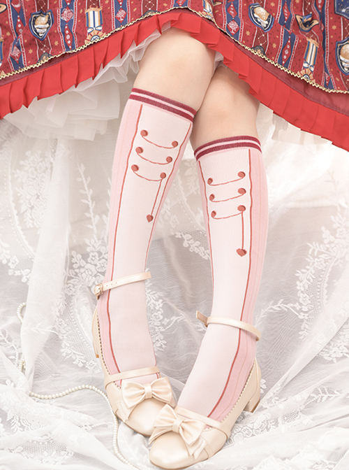 Nutcracker Series Two-color Sweet Lolita Socks