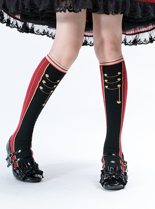 Nutcracker Series Two-color Sweet Lolita Socks