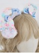 Cute Bowknot Plush Bear Ears Sweet Lolita Headwear