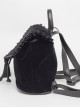 Magic Embroidery Black Velour Bag Gothic Lolita Backpack