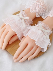 Bowknot Lace Simplicity Pure Color Sweet Lolita Hand Sleeves