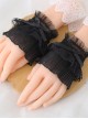 Bowknot Lace Simplicity Pure Color Sweet Lolita Hand Sleeves