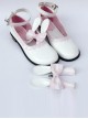 White Rabbit Ears Sweet Lolita Low-heeled Shoes