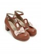 Rabbits Ears Bowknot Sweet Lolita High Heel Shoes