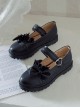 Bowknot Round-toe School Lolita Easy Matching Uniform Shoes