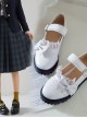 Bowknot Round-toe School Lolita Easy Matching Uniform Shoes