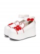 Chinese Style Cheongsam Buckle Decoration Classic Lolita Thick Base Shoes