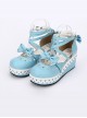 Round-toe Sweet Bowknot Lace Sweet Lolita Shoes