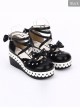 Round-toe Sweet Bowknot Lace Sweet Lolita Shoes