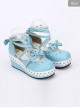 Round-toe Sweet Bowknot Lace Sweet Lolita Shoes