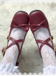 Nocturne Series Round-toe Shallow-mouthed Elegant Classic Lolita Low Heel Shoes