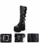 High Boots Embroidered Cross Super High Heel Punk Gothic Lolita Boots