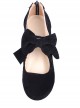 Elegant Pure Color Bowknot Round-toe Sweet Lolita High Heel Shoes