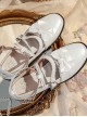 Retro Cute Bowknot Sweet Lolita Low Heel Shoes