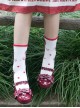 Bowknot Patent Leather Sweet Lolita Low Heel Shoes