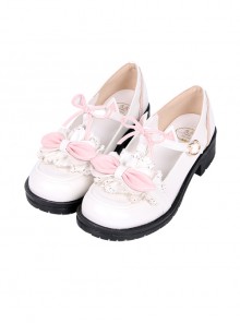 The Baby Cat Series Sweet Lolita Middle Heel Shoes