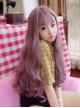 Fluffy Large Wave Taro Purple Long Curly Hair Lolita Wig