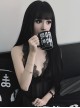 Long Straight Hair Natural Black Lolita Wig