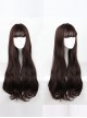 Harajuku Style Big Waves Long Hair Lolita Aoki Flax Grey Wig